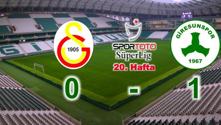 Giresunspor, Aslan’ı Parçaladı