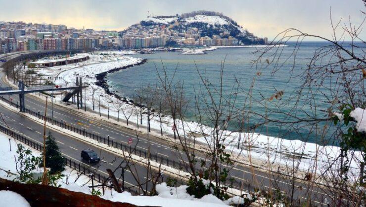 Giresun’da Kar Yağışı Etkisini Gösterdi
