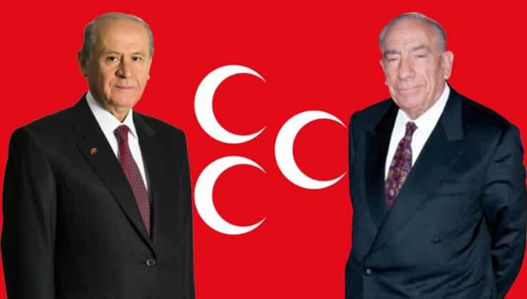 Bahçeli’den, Türkeş İçin Anma Mesajı