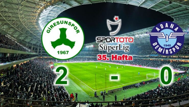 Giresunspor, Demir’i Eritti, İşi Bitirdi