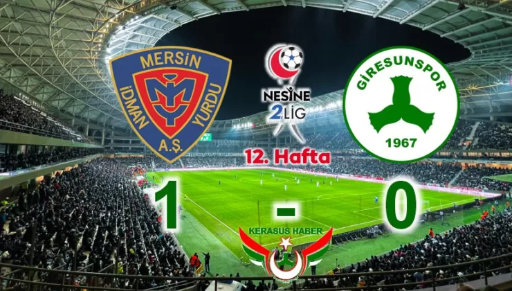 Giresunspor Yine Mağlup