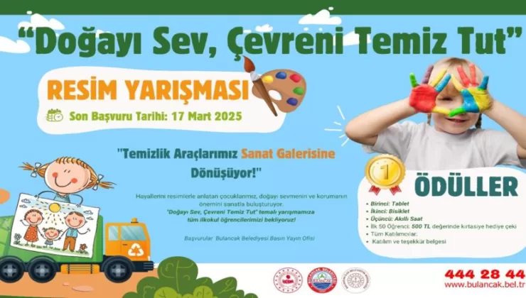 ‘Doğayı Sev Çevreni Temiz Tut’ Resim Yarışması