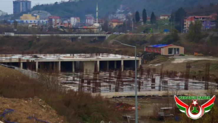 Giresun İl Müftülüğü Dini İlimler Külliyesi Yükseliyor