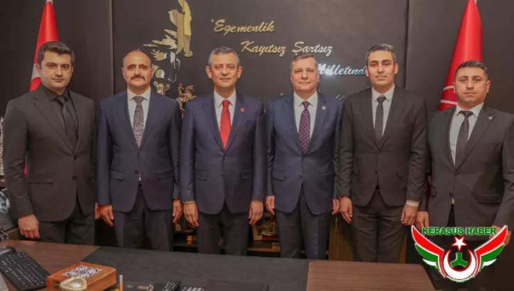 ATAUZDER Başkanı Gündeşli’den, CHP Başkanı Özel’e Ziyaret