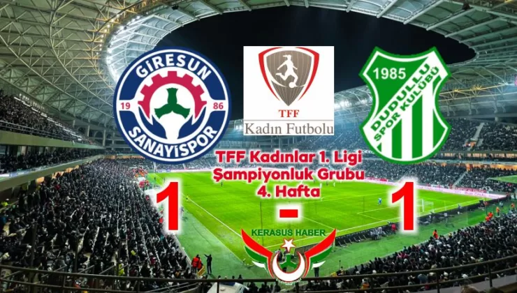Giresun Sanayispor, Süper Lig Fırsatını Erteledi