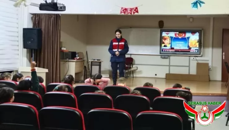 Jandarma’dan; Bulancak ve Piraziz’de Farkındalık Eğitimleri