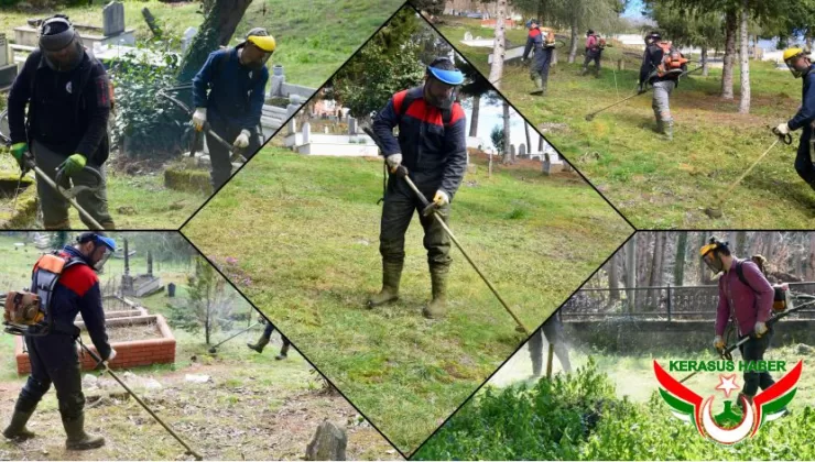 Mezarlıklarda Bayram Hazırlığı Başladı