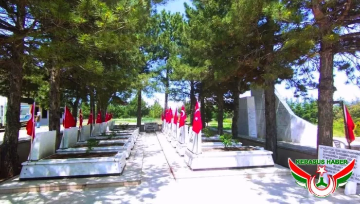 Kocaeli Yağlıdereliler Derneği’nden, Giresunlular Şehitliği’ne Anlamlı Ziyaret