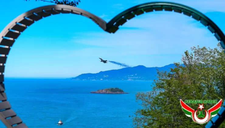Giresun’daki Solo Türk Gösterisi Hayran Bıraktı