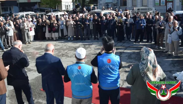 Hacı Adaylarının Mukaddes Yolculuğu Başladı