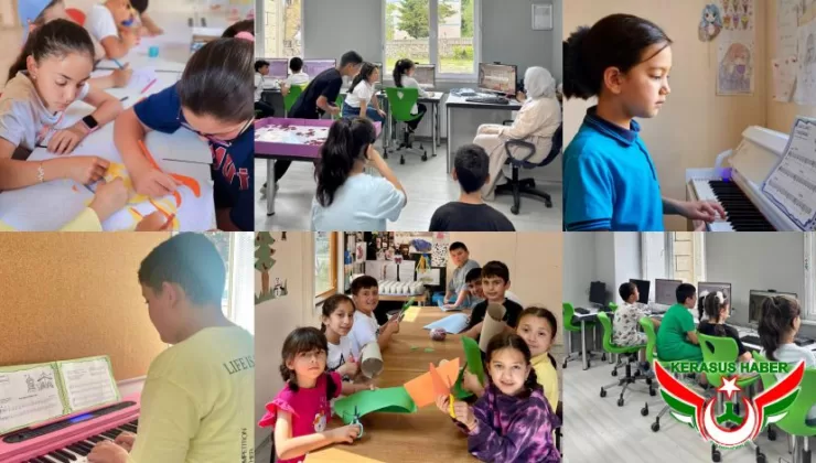 Giresun Belediyesi Çocuk Akademileri’nde Tatil Yok