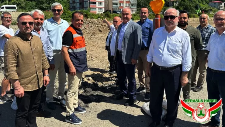 İnişdibi-Çaldağ Karayolu Tamamlanıyor