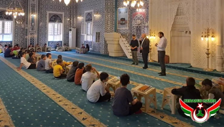 Giresun’da Yaz Kur’an Kursları Başladı