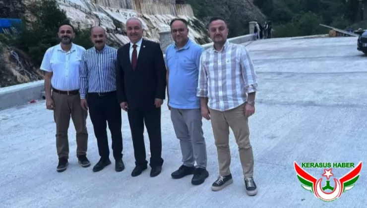 Göksu Travertenleri’nde Otopark Sorunu Çözüldü