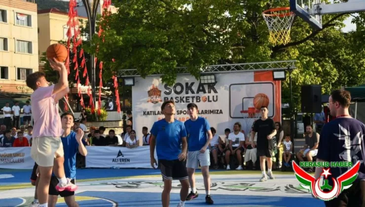Sokak Basketbolu Turnuvası Başlıyor