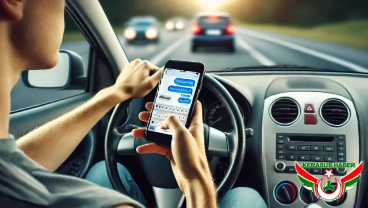 Direksiyonda Mesaj, Kaza Riskini 23 Kat Artırıyor