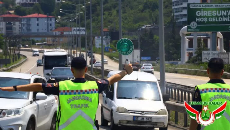 Giresun’da Artan Trafik Yoğunluğu İçin Jandarma’dan Hayati Uyarılar