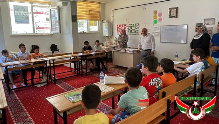 Giresun’da Yaz Kur’an Kursları Tamamlandı