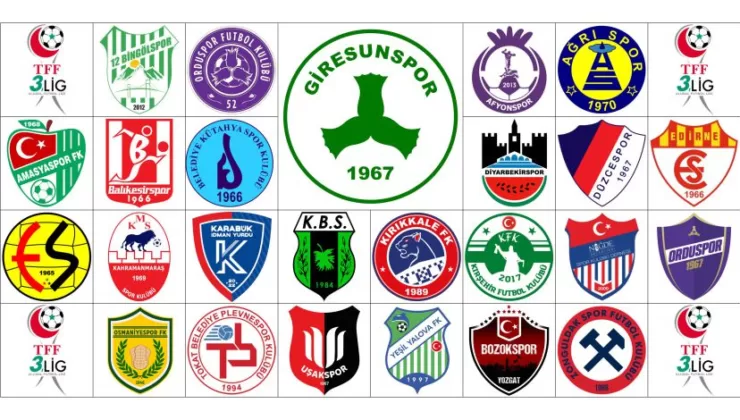 TFF 3. Lig’de 25 İl Merkezi Takımı