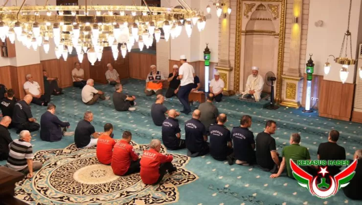 Yangın Şehitleri İçin Anma Töreni