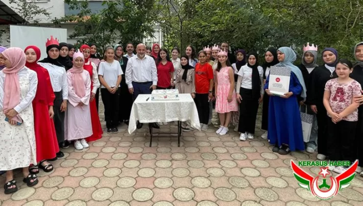 Yatılı Yaz Kur’an Kurslarında Kapanış Programı