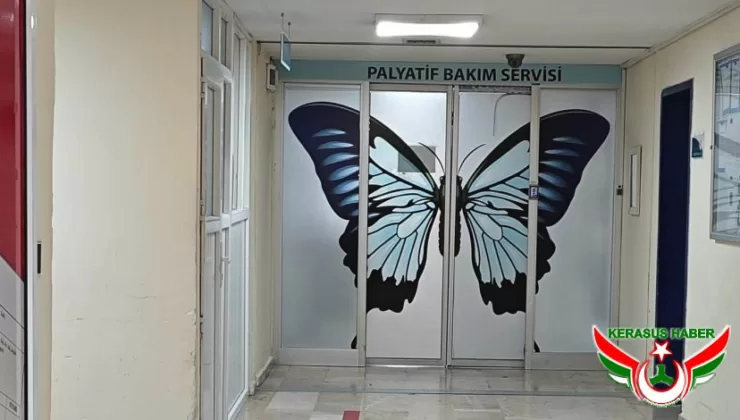 Giresun’da Palyatif Servis’te Şefkatli Eller Hayata Dokunuyor