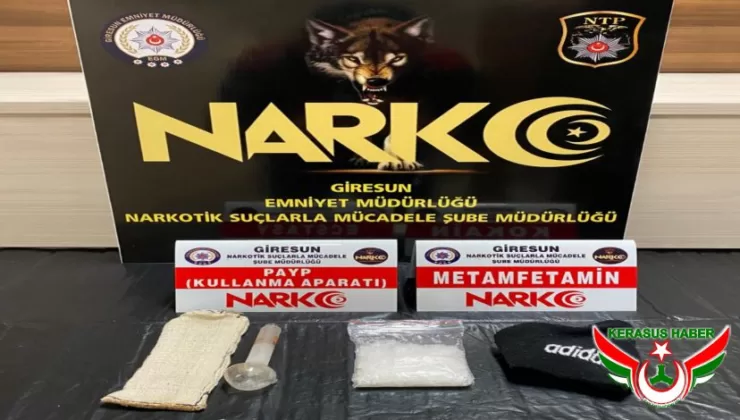 Giresun Polisi’nden; Narkotik Operasyonu: 2 Tutuklama