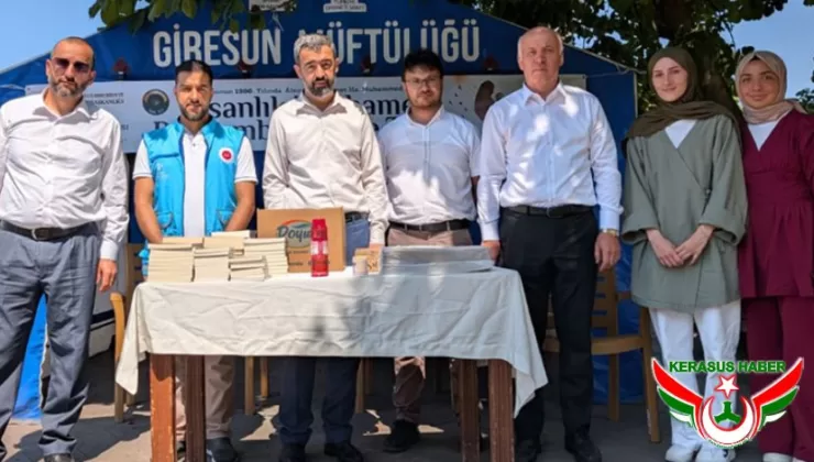 Giresun’da Peygamber Sevgisi Meydanlara Taşındı