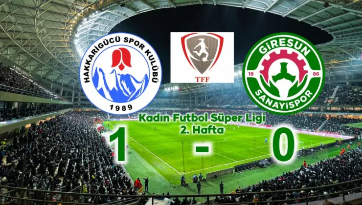 Sanayispor, Hakkarigücü Deplasmanında Mağlup