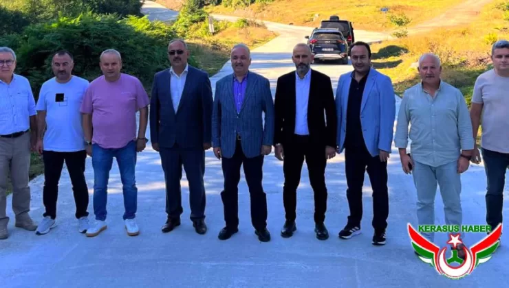 Piraziz – Meşepınarı – Paşakonağı Yaylası Grup Yolu Tamamlanıyor