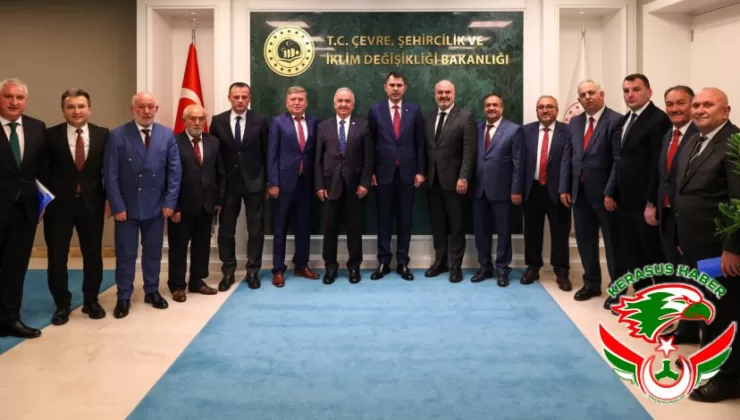 AK Parti Giresun’dan, Bakan Murat Kurum’a Ziyaret