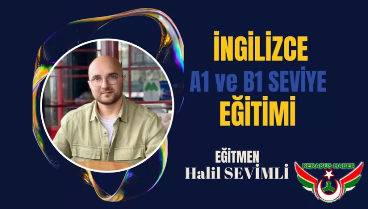 Giresun Belediyesi’nden İngilizce A1 ve B1 Seviye Eğitim Programı