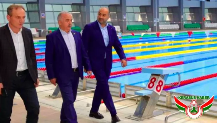 Giresun Merkez Olimpik Yüzme Havuzu Hizmete Açıldı
