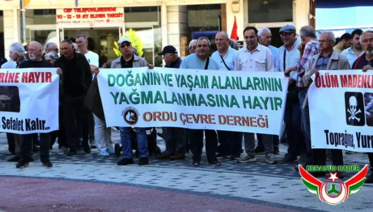 Giresun’da Madencilik Tehlikesi Büyüyor