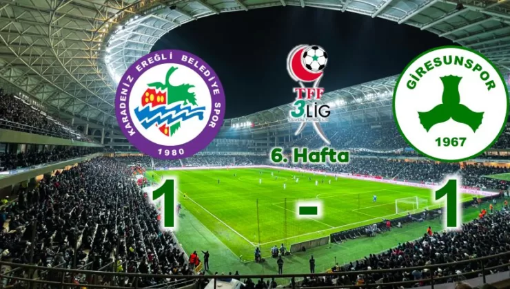 Giresunspor Kaçamadı