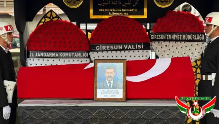 Kıbrıs Gazisi Osman Kumaş, Ebediyete Uğurlandı