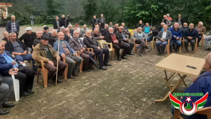 Kuzgun Köyü’nde Örnek İstişare Toplantısı