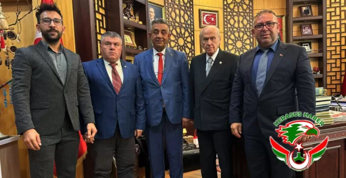 Turizm Taşımacıları Federasyonu’ndan, Bahçeli’ye Ziyaret