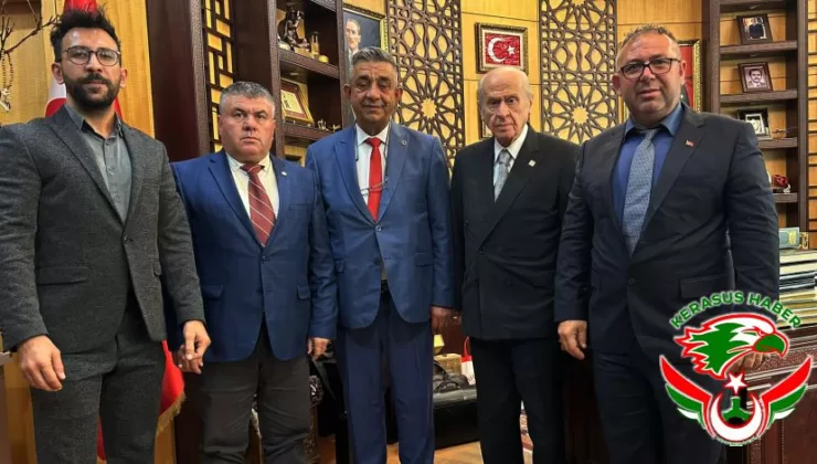 Turizm Taşımacıları Federasyonu’ndan, Bahçeli’ye Ziyaret