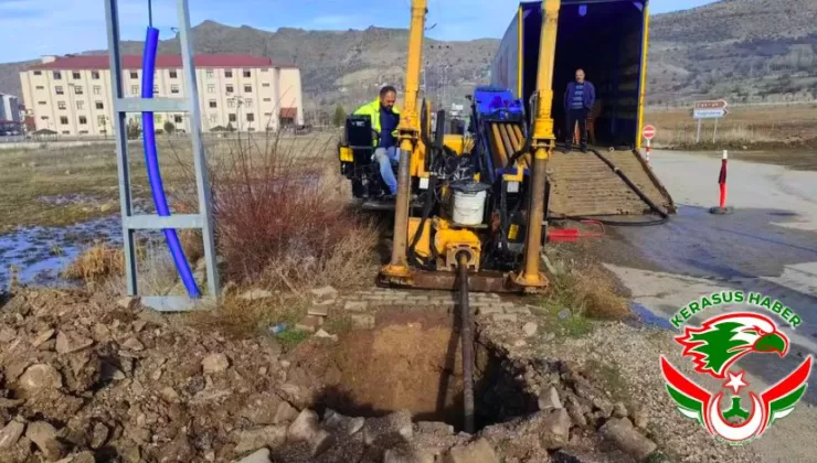 Alucra Cumhuriyet Mahallesi Yeni TOKİ Bölgesinde Doğalgaz Çalışmaları Hız Kazandı