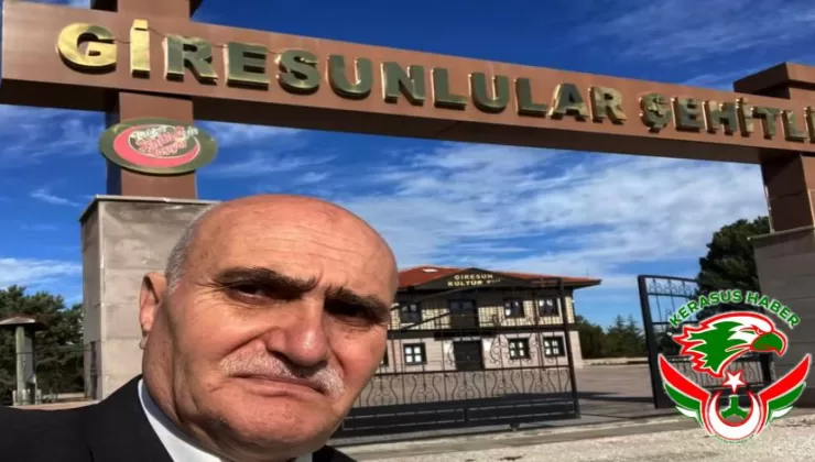 Arif Dede, Giresunlular Şehitliği’nde Duygulu Anlar Yaşadı