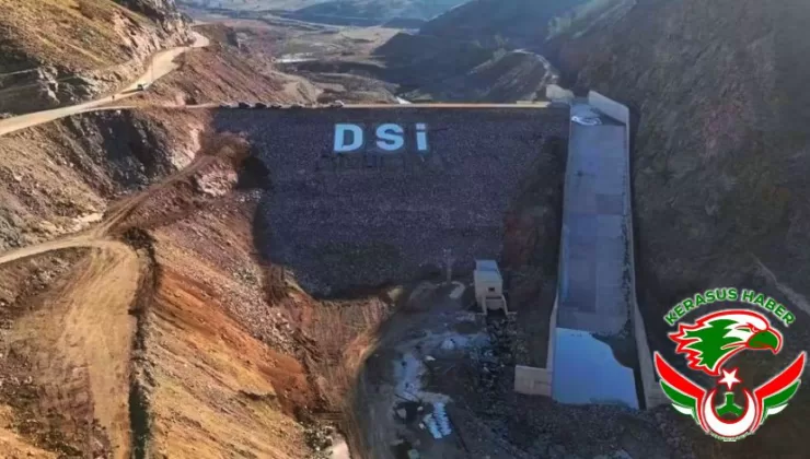 DSİ Açıkladı: “Gölet Duvarı Tamamlandı”