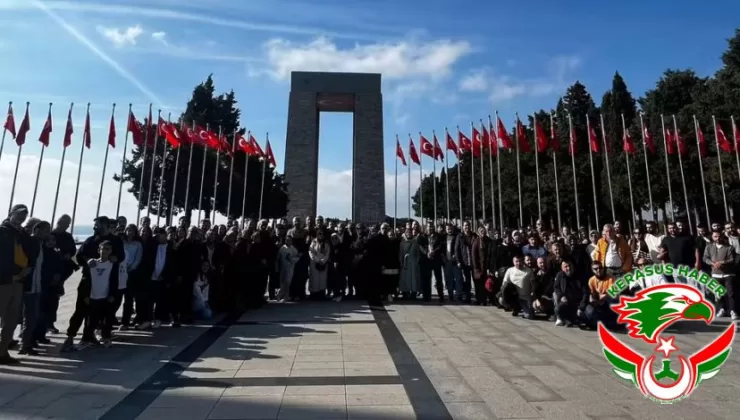 Fevzi Çakmak Köyü Derneği’nden, Çanakkale Şehitliği Ziyareti