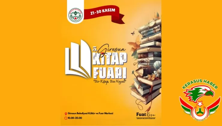Giresun Belediyesi’nden, ‘Kitap Fuarı’ Hazırlıkları