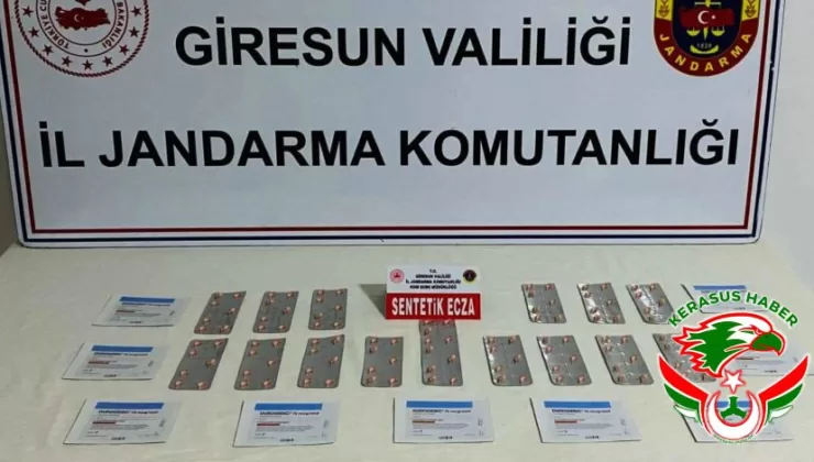 Jandarma’dan; Espiye ve Piraziz’de Uyuşturucu Operasyonu