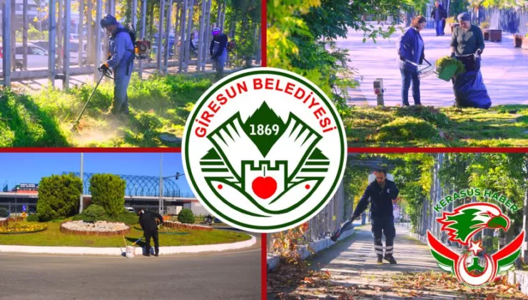 Sahil Şeridi ve Parklarda Sonbahar Temizliği