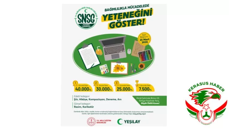 Yeşilay’ın 14. Sağlıklı Nesil Sağlıklı Gelecek Yetenek Yarışması Başvuruları Başladı