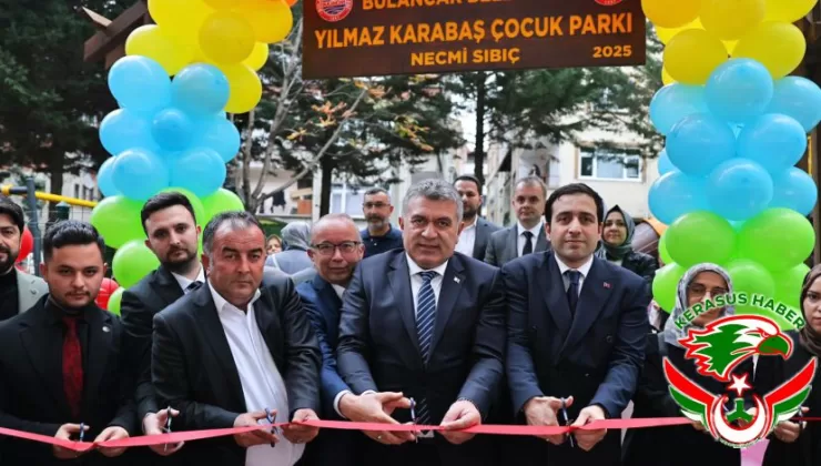 Yılmaz Karabaş Çocuk Parkı Törenle Açıldı