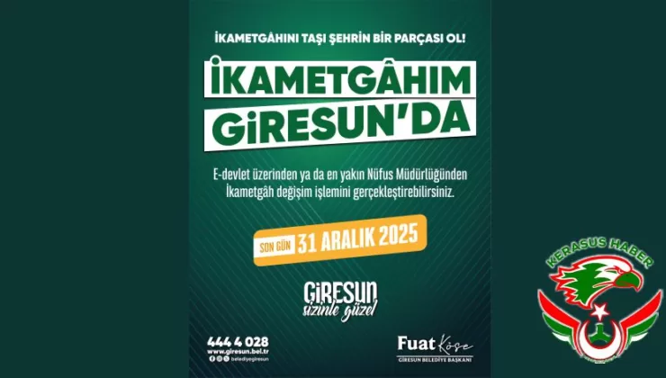 Başkan Köse’den, İkametgah Çağrısı