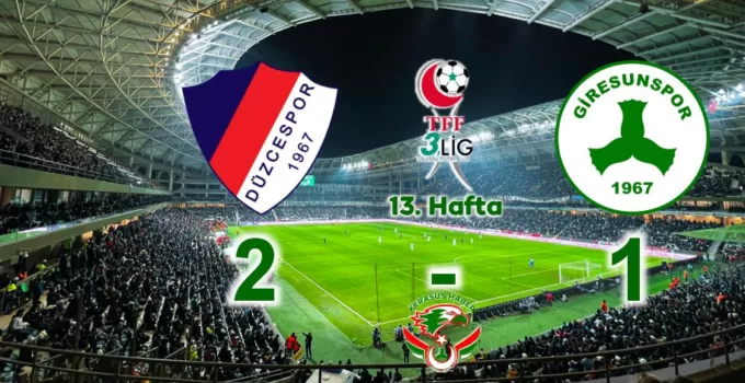 Giresunspor Eli Boş Dönüyor